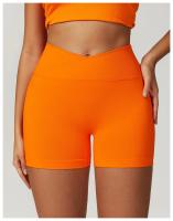 Pantalones cortos de Yoga sin costuras para mujer, ropa deportiva para Fitness, levantamiento de glúteos, gimnasio, correr - details 19
