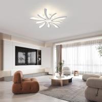 Plafón LED Regulable Control Remoto 48W 5400LM 3000K-6500K Día 70cm Ideal para Sala de Estar, Dormitorio, Comedor, Baño, Pasillo Blanco - details 62