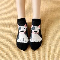Calcetines coloridos Kawaii de algodón para mujer, medias cómodas y transpirables, colección de animales de dibujos animados, 5 pares - details 8