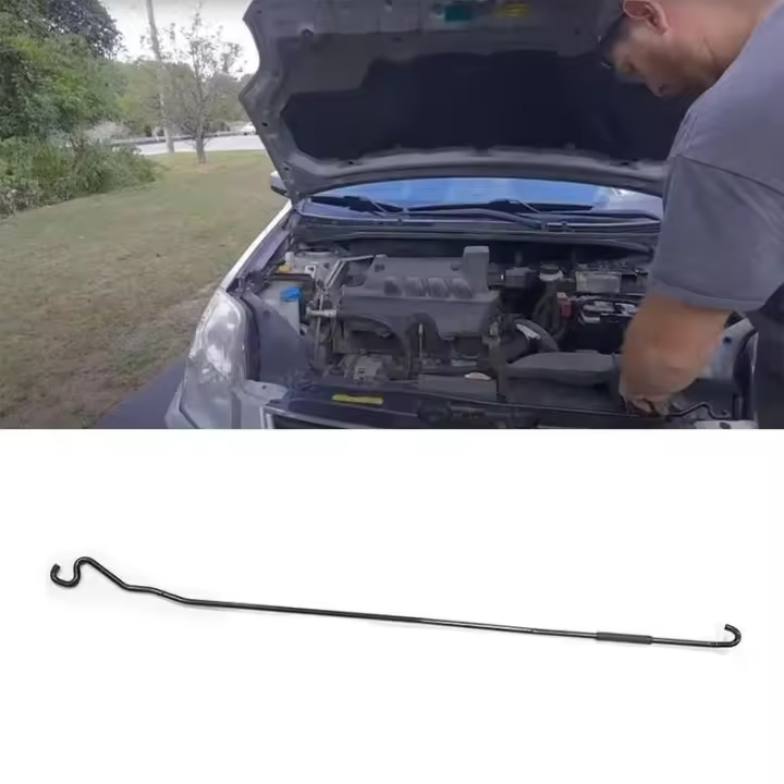 Soporte de Capó Delantero para Nissan Sentra 2007-2012 Barra de Torsión de Auto Cubierta de Capó - 1