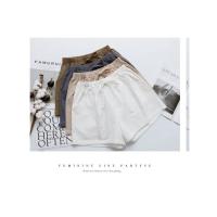 Pantalones de Lino de Verano de Cintura Alta Shorts de Moda Deportiva para Mujeres - details 10