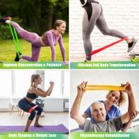 Bandas Elasticas Fitness, Bandas Elasticas Musculacion [Juego de 5], Bandas Elasticas Fitness con Bolsa Almacenamiento e Guía de Ejercicios, Bandas de Resistencia para Piernas, Glúteos, Brazos - details 3