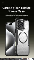 KEYSION-funda a prueba de golpes MagSafe para iPhone, 13, 12, 11 Pro Max, SE 2022, 2020, protección de cámara, textura de fibra de carbono - details 0