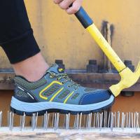 Zapatos de Trabajo de Verano 2025 para Hombres Botas de Acero Indestructibles y Transpirables - details 28