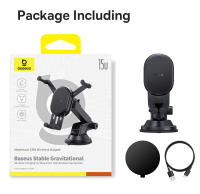 Baseus Cargador Inalámbrico de Gravitacional Estable Carga Rápida de 15W para Coche - details 21