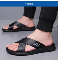Zapatillas de Moda para Hombres en Verano Suela Suave de Lujo con Luz Diseño de Tiraje Exterior Personalizable Tendencia de Sandalias de Playa - details 11