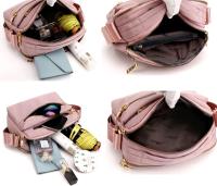 Bolsos cruzados para mujer, bolso de hombro con múltiples bolsillos, bolso de mensajero impermeable, bolso lateral con correa ajustable - details 2