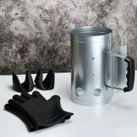 Kit de iluminación para exteriores, estufa de fuego rápido, barriles de carbono, encendedor de carbón, encendedor de barbacoa, arranque de chimenea - details 0