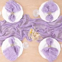 Set de 12 Pañuelos de Mantel de Queso de Gasa Pañuelos de Mesa de Cena para Hogar, Boda, Día de San Valentín, Evento Hecho en China - details 20