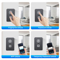 Caja de Llaves Segura y Moderna Awapow A Prueba de Robo Impermeable Montada en la Pared - details 9