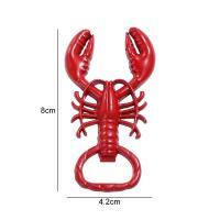 Aparatos de cocina, sacacorchos de langosta de Metal, abridor de botellas, llavero portátil multifuncional, removedor de botellas de vino creativo para verano - details 13