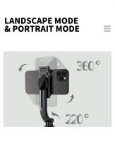 Trípode para Selfie Stick, Trípode Estable Reforzado y Selfie Stick Portátil Ampliable, con Control Remoto Inalámbrico y Soporte para Trípode, para Selfies en Grupo/Transmisión en Vivo/Grabación de Video, para iPhone, para Smartphones Android - details 10