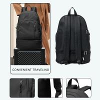 Bolsa de entrenamiento físico de gran capacidad, multicolor, separación en seco y húmedo, mochilas escolares para estudiantes, mochila plegable impermeable para ordenador portátil para hombres - details 4