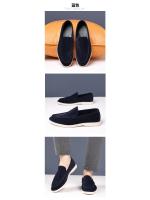 Mocasines británicos nuevos de 2025, estilo retro, informales, sin cordones, para conducir, de alta gama, para parejas. - details 2