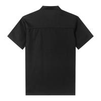 Camisa de Chef para hombre, uniforme de trabajo, abrigo de Chef con cuello cruzado, cocina, restaurante, Hotel, chaqueta de cocina Unisex con bolsillos, Tops de Chef - details 12