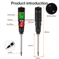 Medidor de suelo portátil EC-8801, probador Digital EC/TEMP 2 en 1, Detector de suelo ATC, analizador EC de suelo para jardín, granja e invernadero - details 8