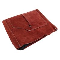 Leather Welding Apron - Heat & Flame-Resistant Heavy Duty Work Forge Apron with 6 Pockets, 42Inch Large - details 1