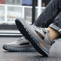 Zapatos de seguridad ANTIPERFORACIONES para hombre, zapatillas de trabajo transpirables con punta de acero, antideslizantes - details 25