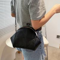 Bolso bandolera acolchado para mujer - Negro clásico, correa de hombro desmontable, diseño elegante para compras, oficina y citas, bolso de viaje para oficina |   Textura acolchada |   Forro de poliéster, bolso cruzado - details 4