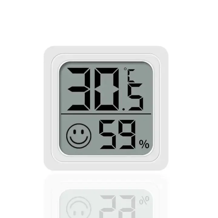 Micro medidor electrónico portátil de temperatura y humedad con detección electrónica para dormitorio - 1