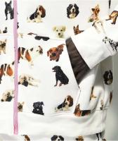 Sudadera Decheng de alta calidad con estampado de hojaldre en polvo para hombre con diseño animal, corte suave y ajustado, cremallera completa, cuello con capucha, - details 7
