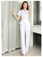 Uniforme de Verano de Manga Corta Traje de Belleza de Salón de Belleza para Mujeres - details 14