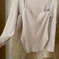 Suéter de Manga Larga con Cuello Cuadrado para Mujer Jersey de Punto para Primavera y Otoño - details 23