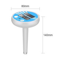 Termómetro Digital flotante para piscina, dispositivo con energía Solar, resistente al agua, con pantalla LCD, para Spa - details 3