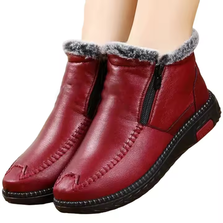 Botas de Invierno Cálidas y Cómodas para Mujer 2025 Suela Gruesa para Abrigo al Aire Libre - 1