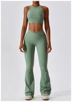 Sujetadores deportivos para mujer, ropa interior de alta intensidad para gimnasio, correr, Yoga, hermosa espalda seca, a prueba de golpes, sujetador de entrenamiento de canalé, Fitness sin costuras - details 8