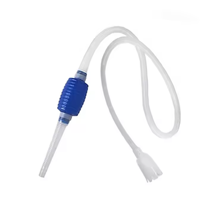 Filtro de tubo de succión de grava para cambio de agua al vacío, sifón para tanque de peces de acuario, herramientas de bomba de cambio de Tanque De Agua de peces, filtros - 1