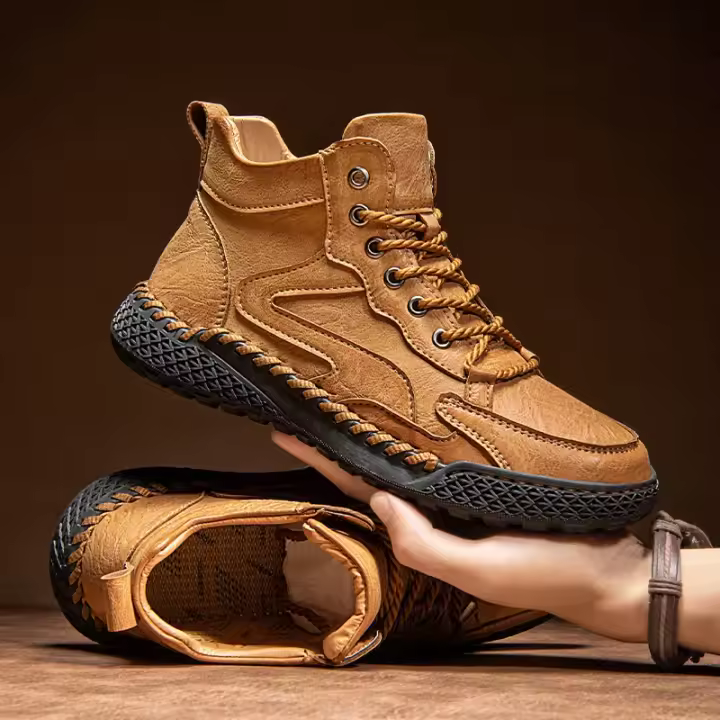 Zapatos de senderismo para hombre Botas de nieve al tobillo para otoño-invierno - 1