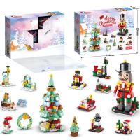 Juego de bloques de Navidad para niños, 24 días, calendario de envío, kits de bricolaje, regalos para niños a partir de 6 años - details 6