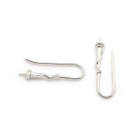 Latón color oro de 18 quilates, compatible con cuentas de medio agujero con ganchos de medio pasador para pendientes, joyería de alta calidad, accesorios para manualidades. - details 72