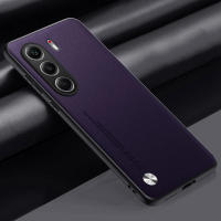 Funda de lujo de cuero PU para Tecno Camon 40 Pro 4g Cubierta trasera de silicona mate - details 13