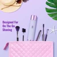 Afeitadora Eléctrica Mujer- 2 en 1 Impermeable Depiladora Mujer Zona Intima Inalámbrica Recortadora Mujer Zona Intima para Depilación Facial Sin Dolor de Bikini, Axilas, Piernas y Rostro - details 8