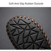 Sandalias de cuero para hombre, zapatos informales antideslizantes, cómodos, para playa y deportes, para verano - details 7