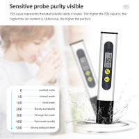 Filtro Digital de pureza de calidad del agua, medidor TDS con pantalla LCD, probador TDS 0-9999 PPM, diseño de pluma de temperatura para acuarios hidropónicos - details 17