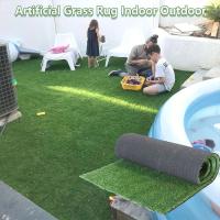 1 juego de tapetes artificiales para césped de mascotas verdes de 50/200 cm, utilizados para jardines al aire libre, campos deportivos tranquilos (sin residuos ni hierba caída) - details 5
