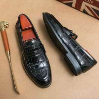 Zapatos Para Hombre de cuero repujado, informales, lujosos, británicos, formales, Oxford - details 3