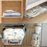 Bolsas al vacío 15 unidades bolsas de almacenamiento de viaje más gruesas bolsas de ropa 5 XXL+5 XL+5 L reutilizables para ropa, edredones, ropa de cama, almohadas, mantas de lana, cortinas, - details 5