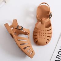 Sandalias de playa infantiles Ocean Summer Girl Gladiador sandalias infantiles suaves antideslizantes princesa Jelly shoes chico trapeador Romano - details 6