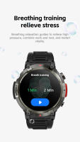 LIGE 2025 nuevo reloj inteligente Bluetooth llamada hombres pantalla completa táctil Monitor de salud reloj con linterna Smartwatch para IOS Android - details 13