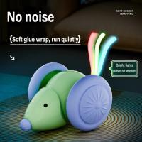 Ratón Eléctrico para Coche Juguete Interactivo para Gatos Rompecabezas Automático Recargable - details 1