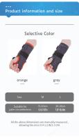 Muñequera ajustable con túnel carpiano para hombre y mujer, soporte con férula para dormir de noche, 1 unidad - details 10