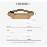 Bolsa de tela Oxford para ciclismo, bolso de cintura portátil, resistente al desgaste, impermeable, cinturón de hombro - details 2