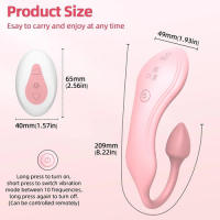 Vibrador Wearable Estimulador de Punto G Vaginal Masajeador Vibrante de 10 Velocidades - details 8