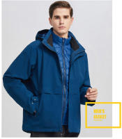 LNGXO Chaqueta de Down Impermeable Cálida para Invierno, Adecuada para Senderismo, Camping, Esquí - details 25
