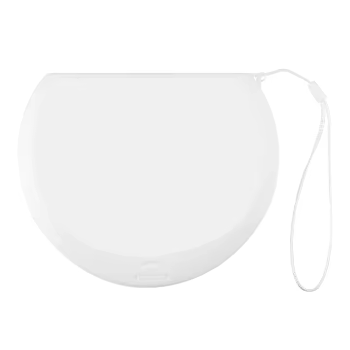 Práctico y portátil, anticontaminación, cubierta facial, funda para mascarilla, bolsa de almacenamiento para mascarilla facial, caja de almacenamiento - 1