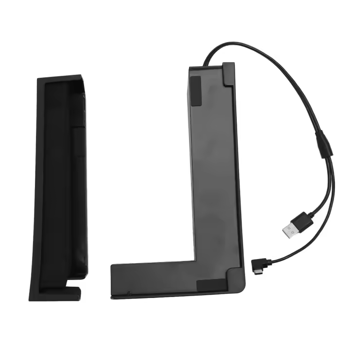 Soporte horizontal para consola de juegos para iluminación colorida RGB profesional SLIM 4 interfaz USB Soporte de base para consola de juegos negro - 1